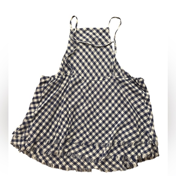 American Eagle Outfitters Tops - America Eagle Blue Checkered Tank Size XL